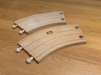 BRIO 33398 Double Curved Tracks