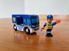 BRIO 33825 Police Van
