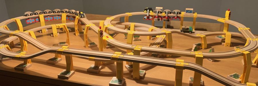 brio sky train set