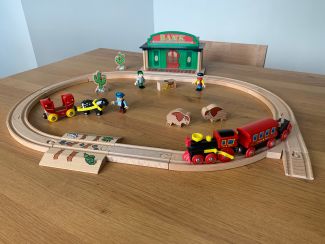 brio wild west train set