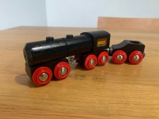 BRIO 33414 Steam Engine with Coal Tender