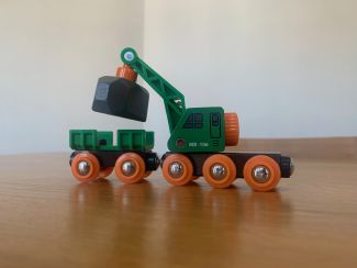 BRIO 33698 Clever Crane Wagon