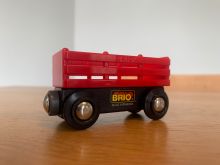 BRIO 33651 Red Cattle Wagon